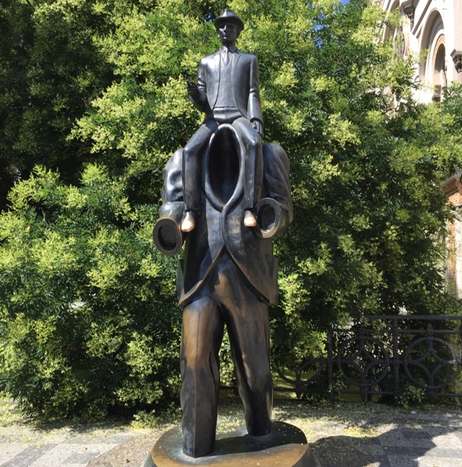 pomnik Franza Kafki