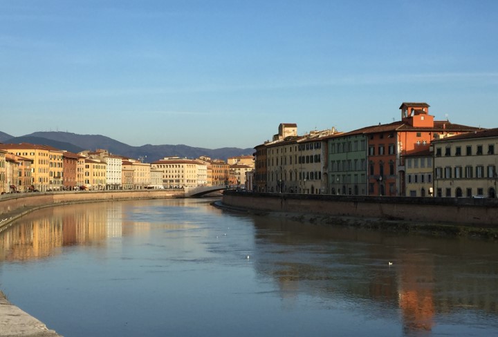 Piza, rzeka Arno