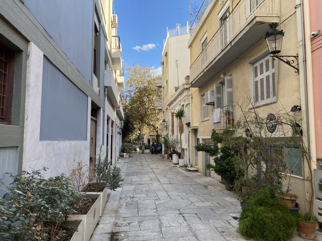 Dzielnica Plaka w Atenach