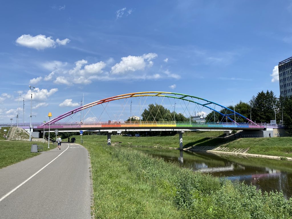Rzeszów - tęczowy most