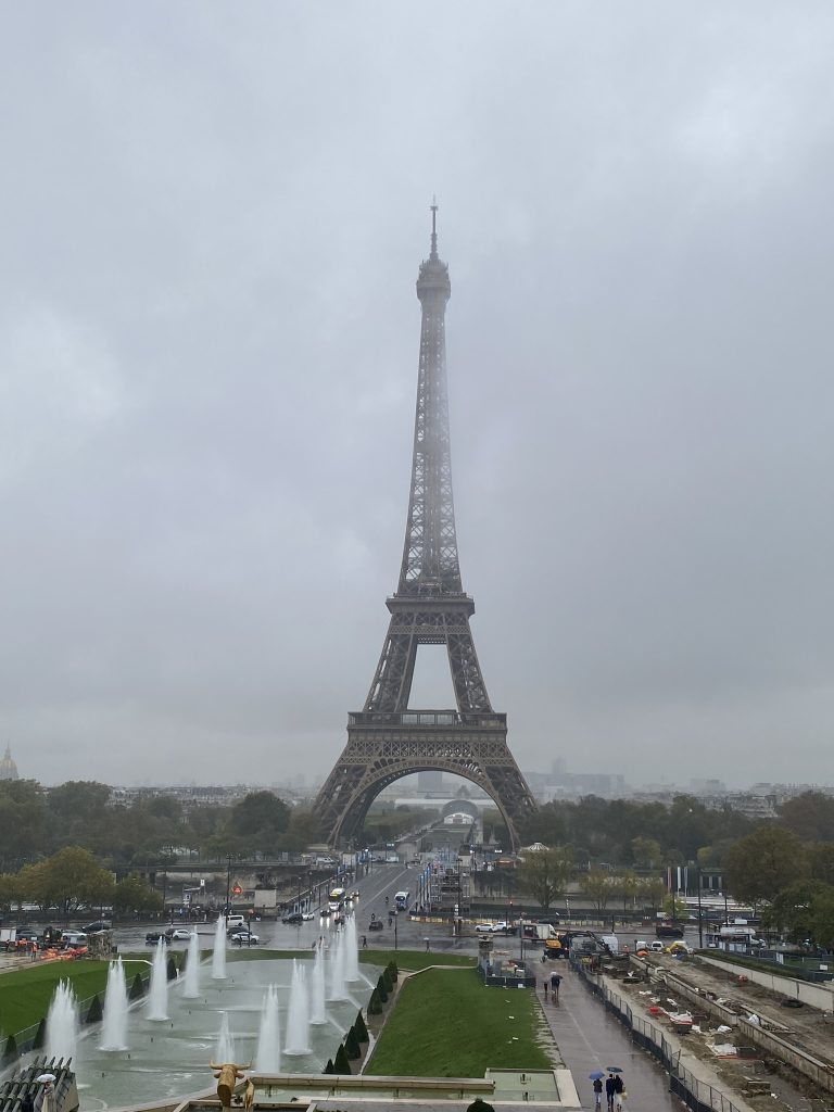 Wieża Eiffla - widok z Trocadero