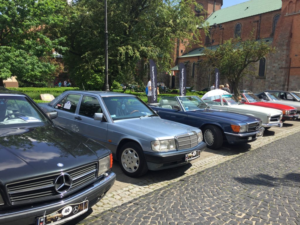 Płock - Zlot Zabytkowych Mercedesów