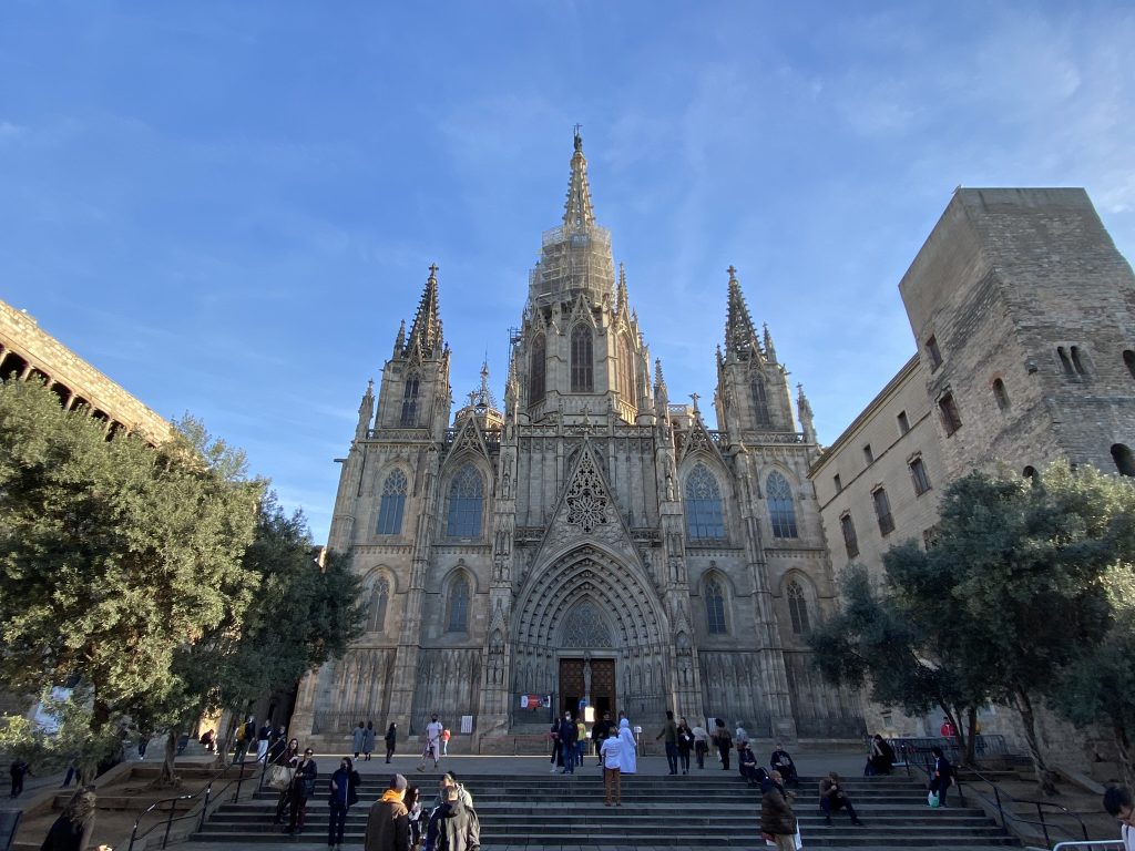 Barcelona - Catedral de la Santa Creu i Santa Eulàlia
