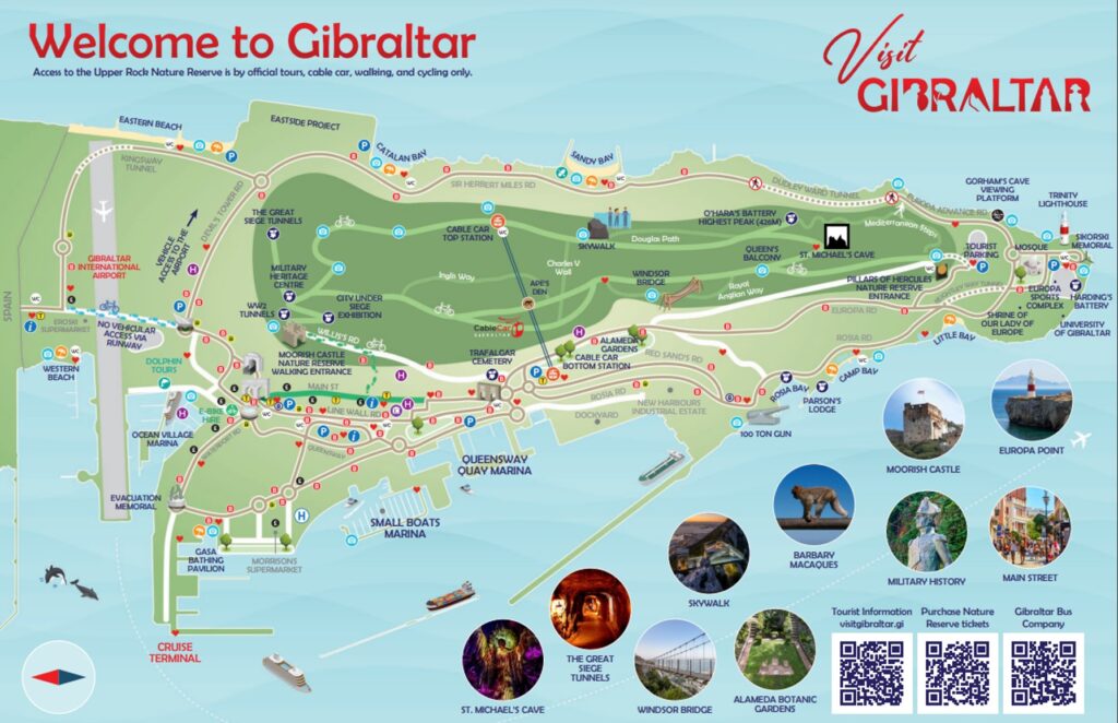 Gibraltar mapa